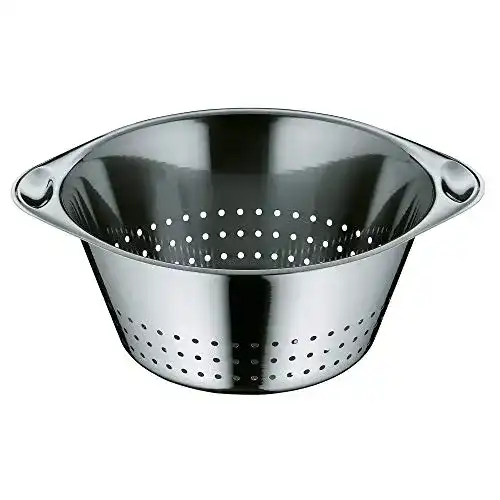 Nudelsieb WMF Gourmet Sieb aus Edelstahl 24 cm mit großen Löchern