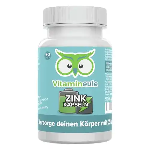 Zink Kapseln 25 mg hochdosiert vegan