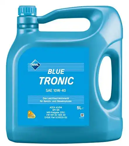 Motoröl 10W-40 Aral BlueTronic, 5 Liter