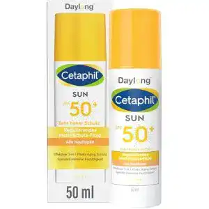Cetaphil Sonnenschutz Fluid SPF 50+ für das Gesicht, 50ml