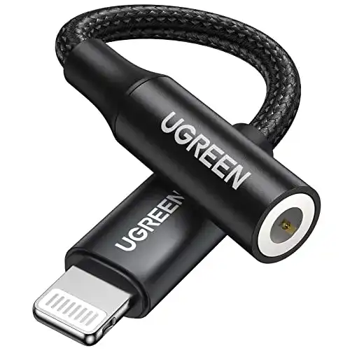 Ugreen Lightning zu Klinke Adapter 3,5 mm für iPhone und andere Geräte
