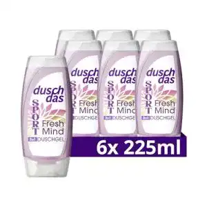 Duschdas 3-in-1 Duschgel & Shampoo Sport Fresh Mind 225 ml