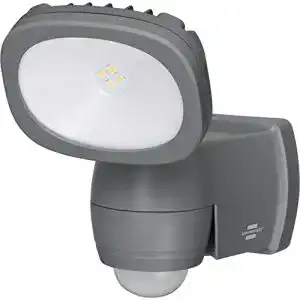 Bewegungsmelder mit Batterie und LED-Strahler für außen von Brennenstuhl