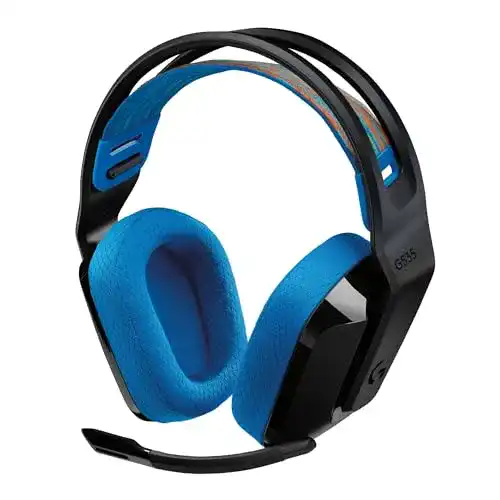 Logitech G535 Lightspeed Wireless Gaming-Headset für PS5, PS4 und PC