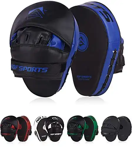 Pratzen AQF Boxen Rex Leder Handpratzen für Kampfsport und Training