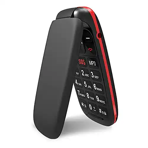Klapphandy ukuu 1,8 Zoll GSM Mobiltelefon Dual SIM für Senioren