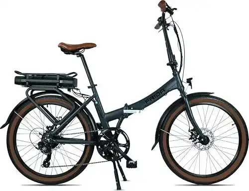 Blaupunkt Frida E-Bike Falt-E-Bike mit 24 Zoll Reifen und Scheibenbremsen