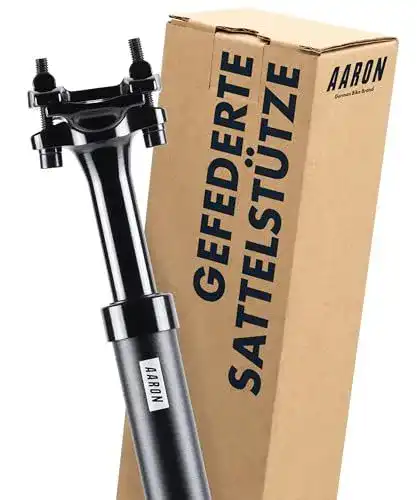 Sattelstütze AARON Shock Feder in 27,2, 30,9 oder 31,6 mm