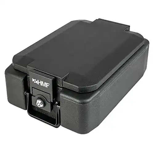 Feuerfeste Geldkassette HMF 250442 mit abschließbarer Dokumentenbox