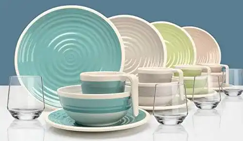 Camping Kochgeschirr Moritz Harmonie Design, aus Melamin