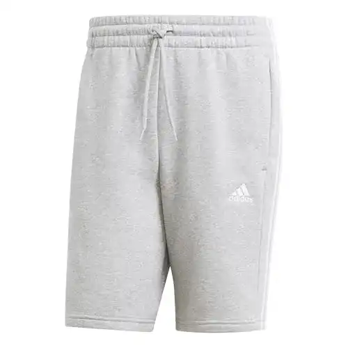 Adidas Herren Essentials French Terry Shorts in Medium Grey Heather