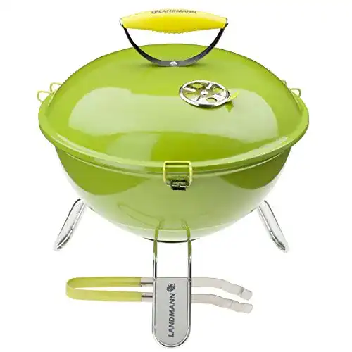 Kleiner Holzkohlegrill Landmann Piccolino für Garten und Balkon