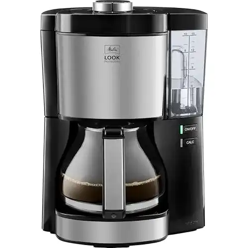 Melitta Look Perfection Filterkaffeemaschine mit Glaskanne