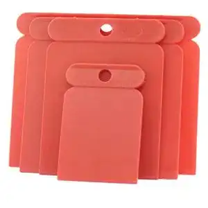 Japanspachtel Set aus Kunststoff, 4-teilig, für flexible Anwendungen