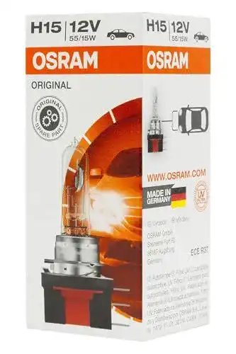 Osram H15 Lampe 64176, 12V, 1er Faltschachtel