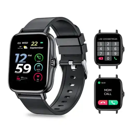 Smartwatch bis 150 Euro von KASEEMI mit 1.7 Zoll Touchscreen