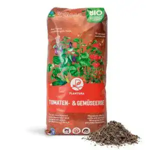 Tomatenerde Plantura Bio-Tomaten- und Gemüseerde, torffrei und vorgedüngt