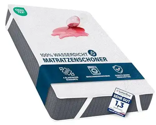 Matratzenschoner 90 x 200 cm von Utopia Bedding – Wasserdicht