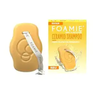 Foamie festes Shampoo Repair für geschädigtes Haar mit Ceramide und Marula-Öl