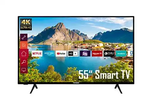 Telefunken Smart TV XU55K700 55 Zoll Fernseher mit 4K Ultra HD