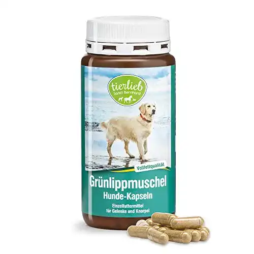 Grünlippmuschel für Hunde von Kräuterhaus Sanct Bernhard, 150 Kapseln