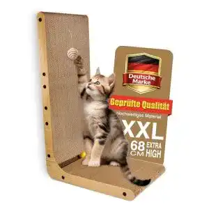 Fummelbrett für Katzen Linuma – 68 cm Kratzbrett für Katzen
