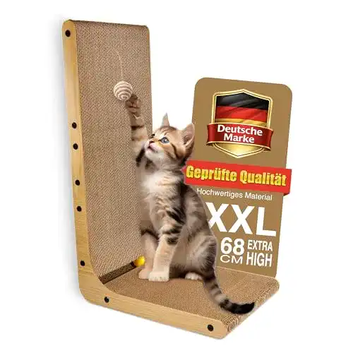 Fummelbrett für Katzen Linuma – 68 cm Kratzbrett für Katzen