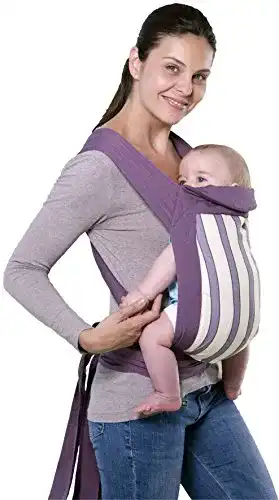 Babytragetuch Amazonas Mei Tai in Blueberry für Babys von 0-36 Monaten