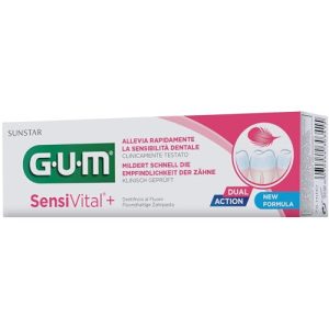 Gum SensiVital+ Zahnpasta 75 ml für empfindliche Zähne