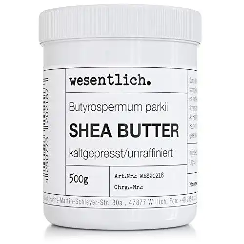 Sheabutter kaltgepresst und unraffiniert 500g – 100% reine Qualität