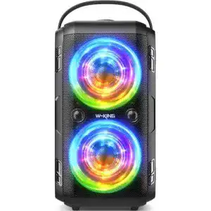 Tragbarer W-KING Bluetooth Lautsprecher 80W Leistung