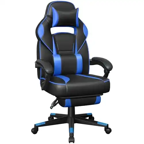 Gamingstuhl mit Fußstütze von SONGMICS