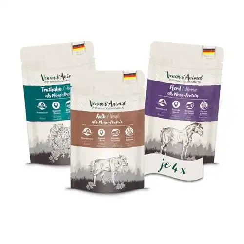 Getreidefreies Nassfutter für Katzen von Venandi Animal