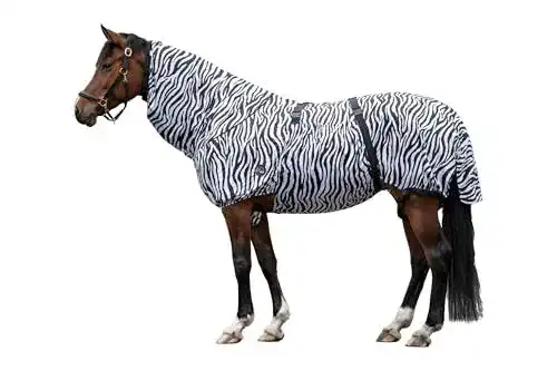 Ekzemerdecke für Pferde von HKM im Zebra-Design
