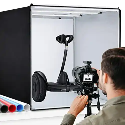 Fotobox Sedgewin Fotostudio 80x80x80 cm für Produktfotografie