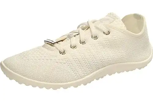 Leguano Go Barfußschuhe in Weiß Größe 38 für natürliches Gehen