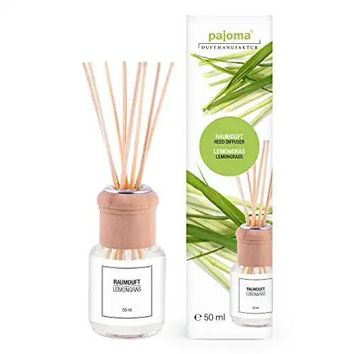 Raumduft Pajoma Lemongras 50 ml mit Rattanstäbchen