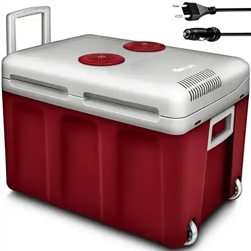 Auto Kühlbox tillvex Kühlbox elektrisch 40L mit Rollen