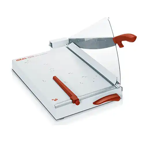 Papierschneidemaschine A3 Ideal 1046 mit Hebelschneider und Tischgröße 356 x 510 mm