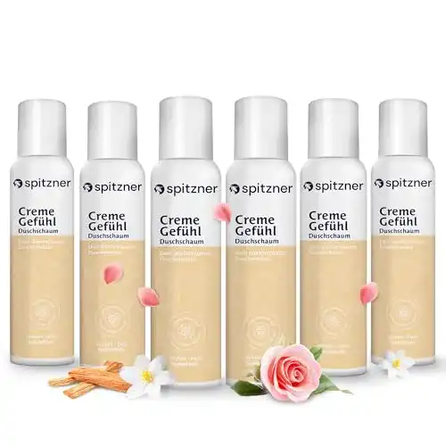 Duschschaum Spitzner Creme im 6er Pack (150 ml)