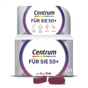 Centrum Vitamine für Frauen ab 50, 30 Tabletten