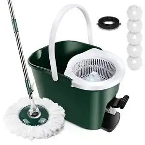 Bodenwischer Myiosus Wischmopp Set mit Eimer und Zubehör