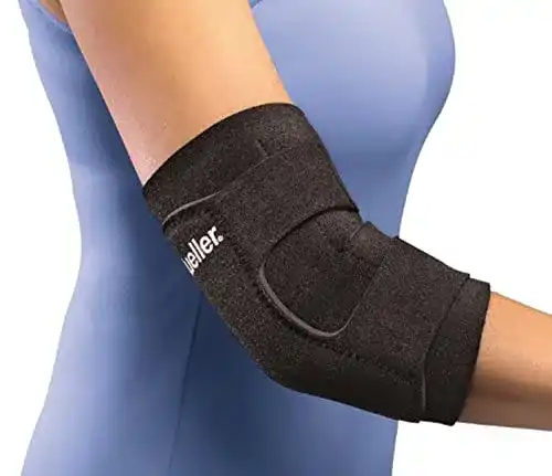 Mueller Ellenbogenbandage Elbow Support in Schwarz