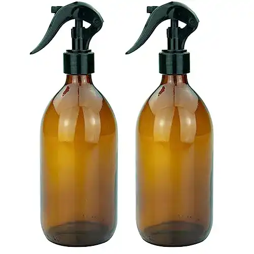 Glassprühflaschen Mikken – 2 nachfüllbare Sprühflaschen 500 ml aus Glas