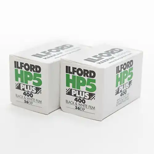 Ilford HP5 Plus 35mm Schwarz-Weiß Film 36 Aufnahmen ISO 400 (2 Rollen)