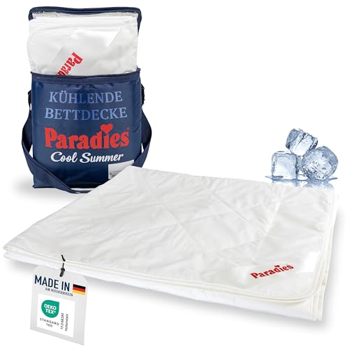 Paradies kühlende Sommerdecke 135×200 cm mit PCM-Füllung