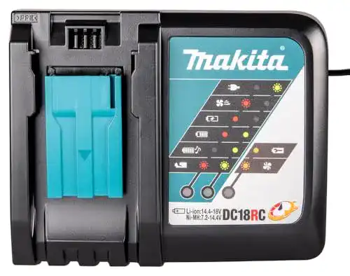 Makita Ladegerät DC18RC für 14,4 V und 18 V Akkus