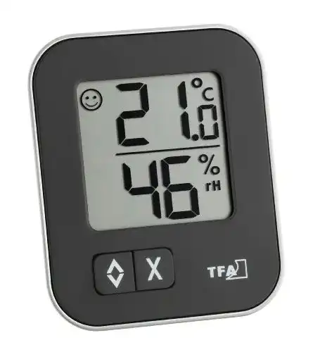 TFA Dostmann Hygrometer Moxx zur Raumklimakontrolle