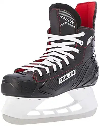 Bauer Herren Eishockey Schlittschuhe NS Senior in schwarz/rot