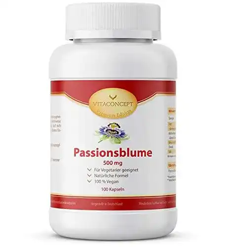 Passionsblume-Kapseln von Vitaconcept für Anti-Aging